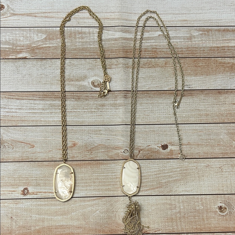 Two Kendra Scott necklaces